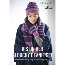 (155 His or Her Slouchy Beanie Set)